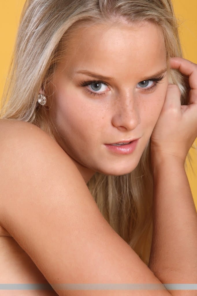 Erotic solo girl Miela A flaunting big breasts & tight pussy for close up view