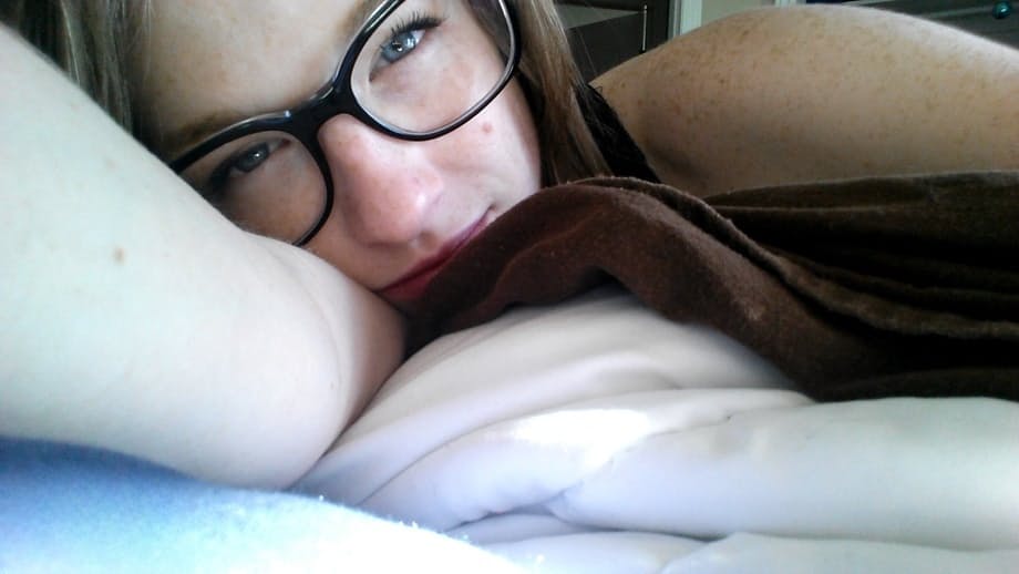 Solo girl Gemma Minx takes selfies in various states of undress