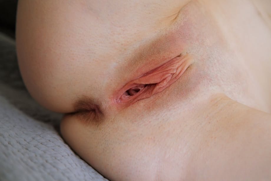 Nude young girl Annis A shows off her big natural tits and naked pussy