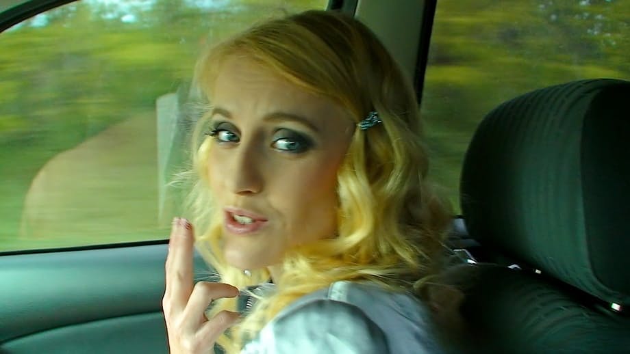 Kinky blonde pisses on a cock after sex before receiving a golden shower