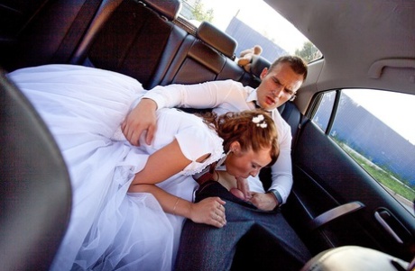 New bride sports an anal gape after being gangbanged on her wedding day