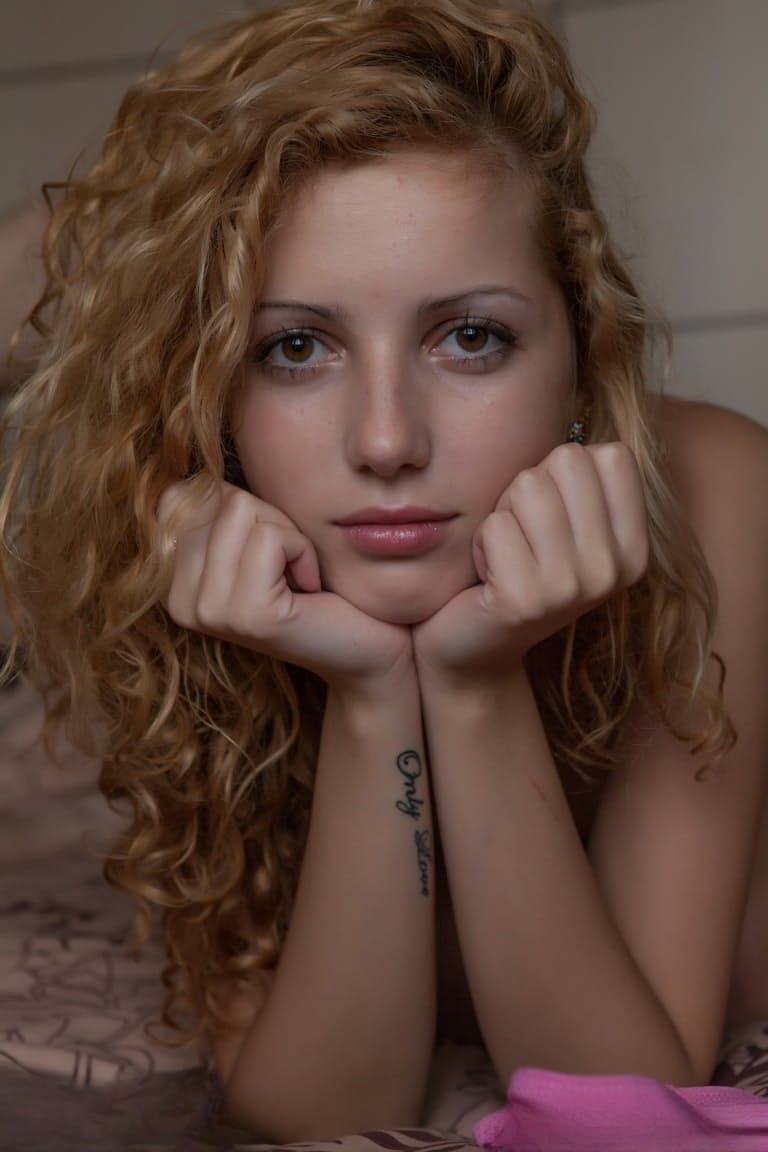 Sleep teen Tofana has her breasts groped after being woken in thong panties