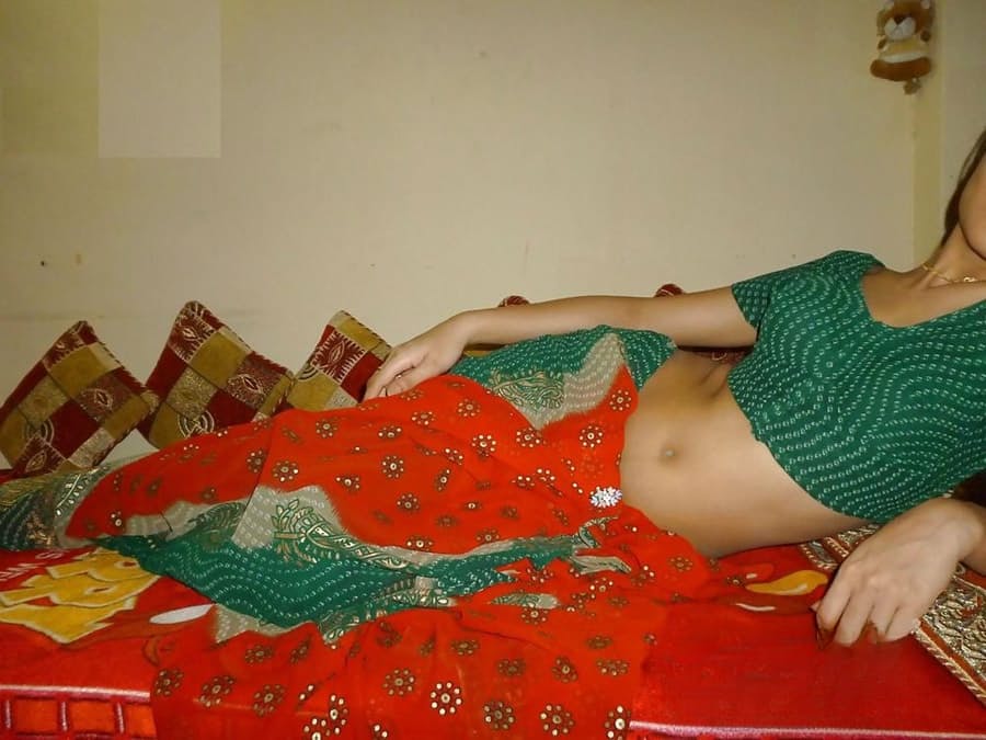 Indian solo girl slides upskirt panties aside before showing her bare breasts