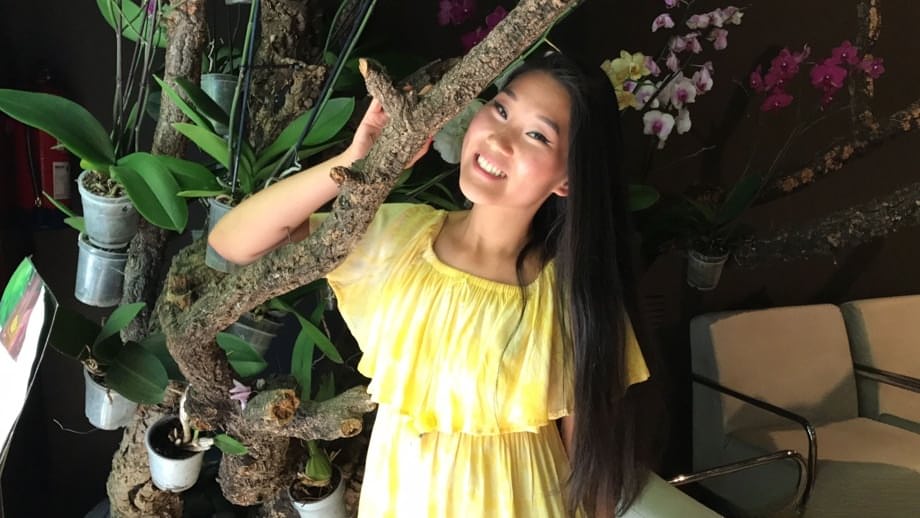 Asian first timer Kanata takes a sex tourist's dick inside her tight slit