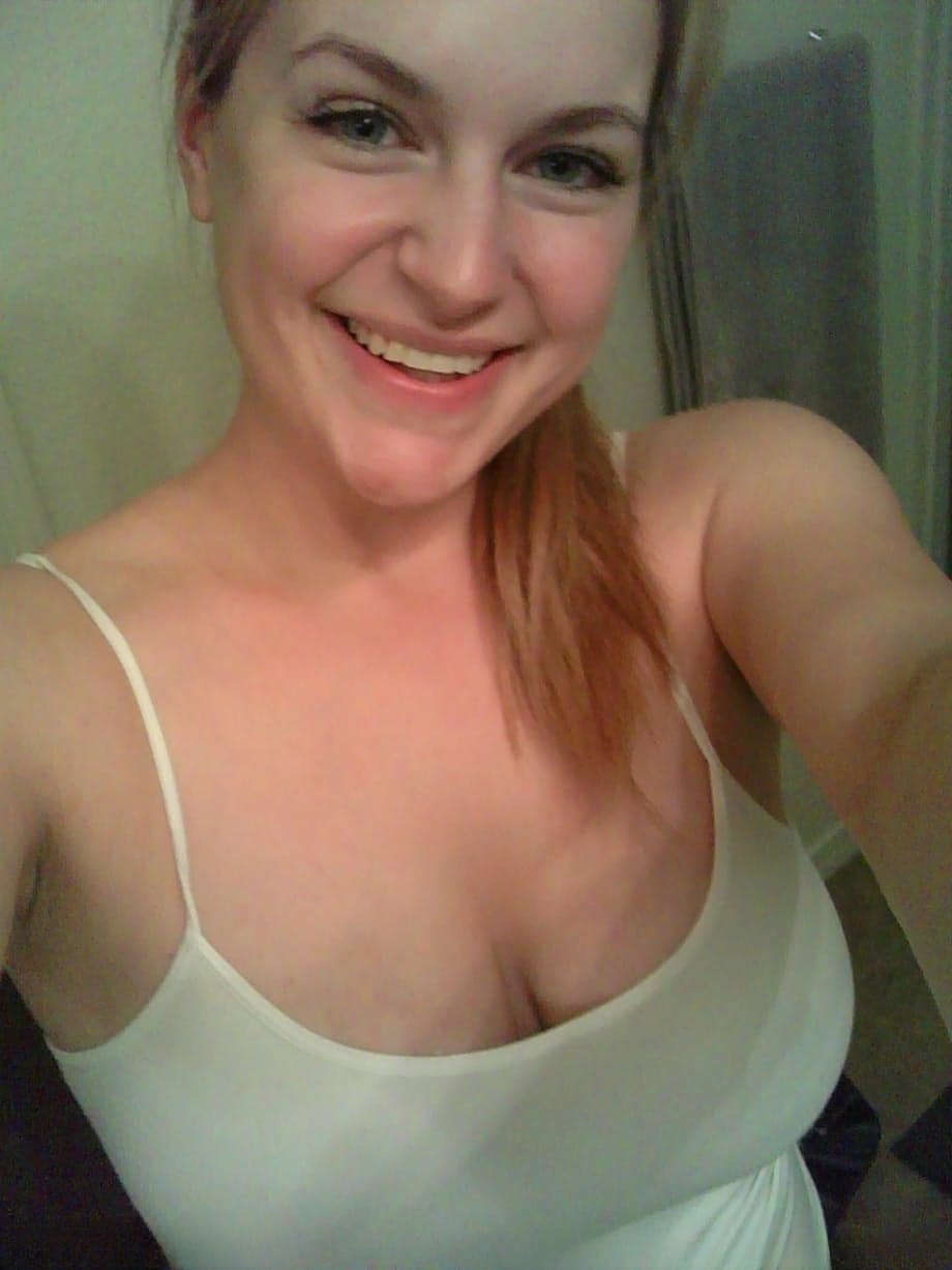 Blonde girl takes non nude selfies in various places around her house