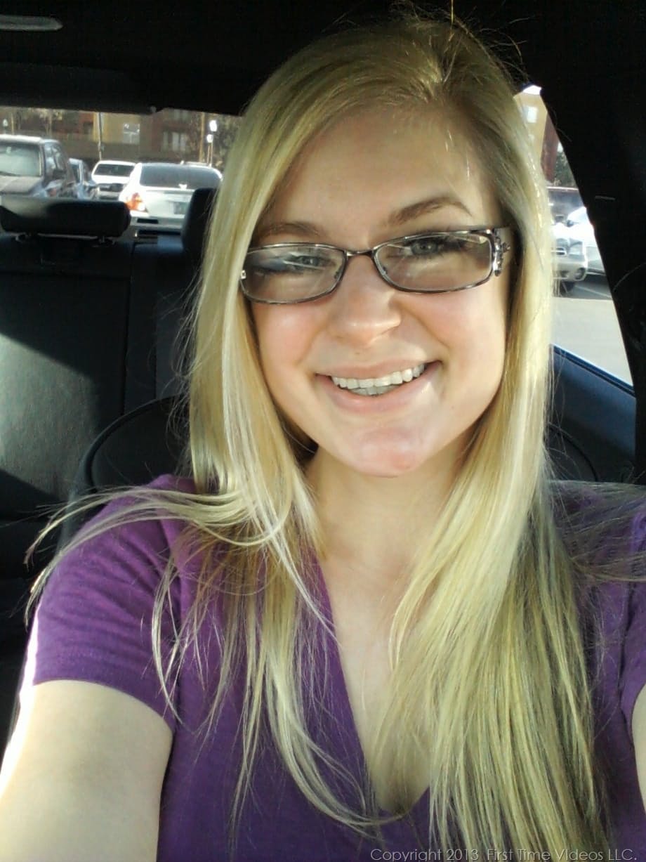 Blonde amateur Danielle takes non nude selfies of her daily life