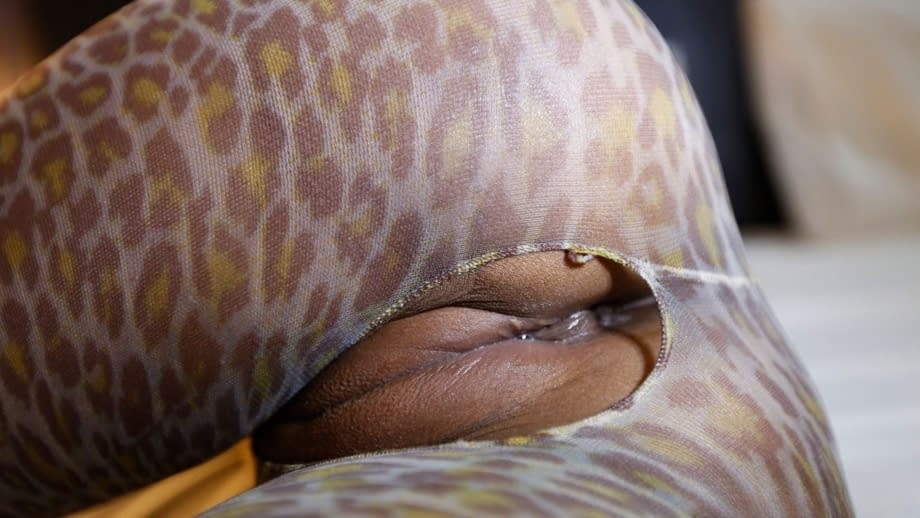 Asian amateur Golf sports a creampie after sex in crotchless bodystocking