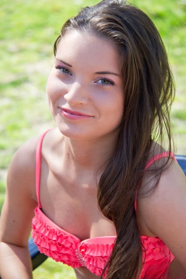 Sweet teen girl brings her fantasy of being gangbanged by old men to life