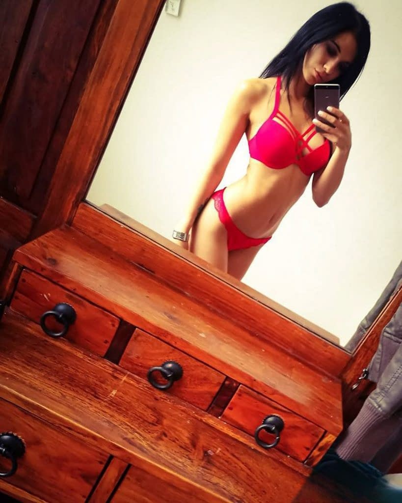 Twin girls takes self shots while clothed and in lingerie