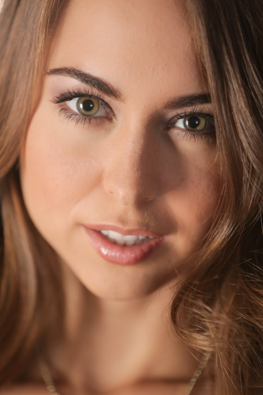 Clothed model Riley Reid doffs black dress to show tiny tits & hairy twat