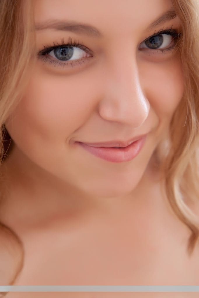 Innocent nude teen Nikia A flaunting tiny young girl breasts