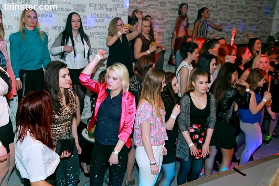 A bachelorette party gets out of control when girls get turned on by strippers
