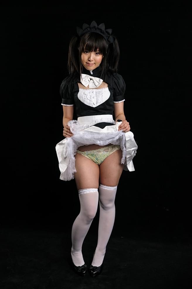 Cute Japanese maid is forced into having her pretty face fucked