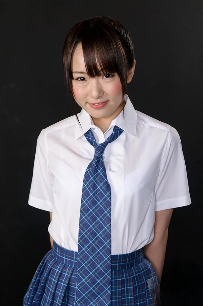 Japanese schoolgirl in bondage gagging on cock and getting rough mouthful