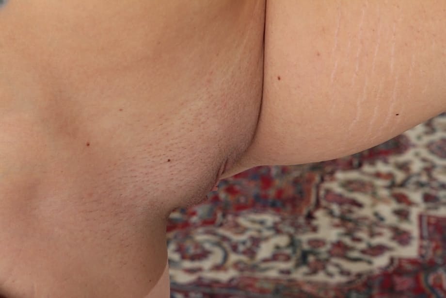 Cute milf with big tits and hard nipples is showing her nice body