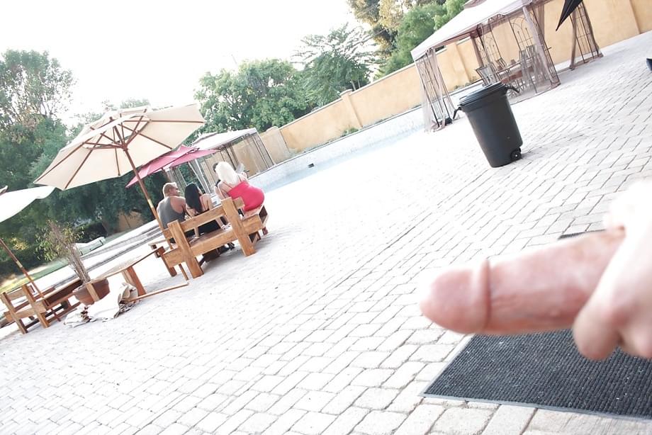 Busty Angel Vain gets a cumshot surprise and plenty of bukkake