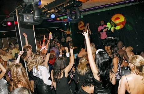 Drunk party girls provide guys with plenty of pussy to fuck