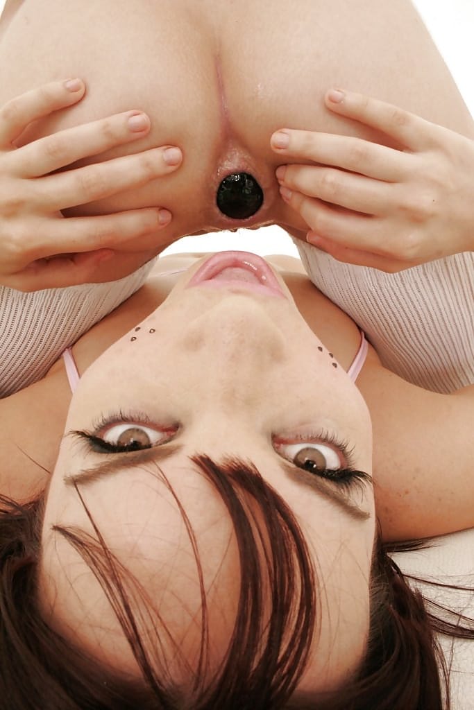 Sexy lesbians Sasha Grey & Dana DeArmond have some anal action
