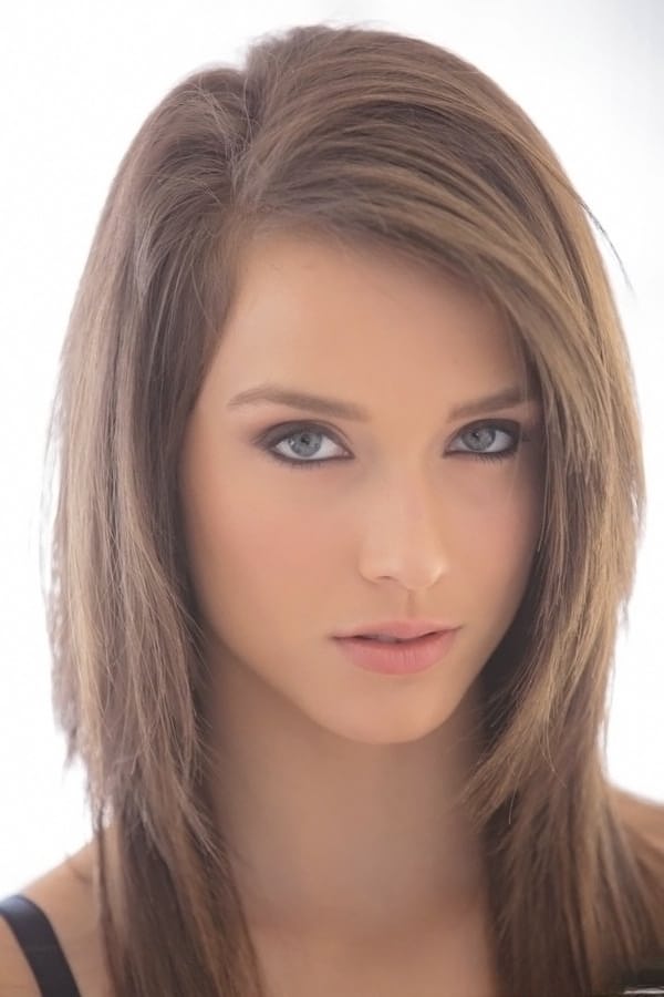 Adorable brunette babe Malena Morgan showcasing her flawless curves