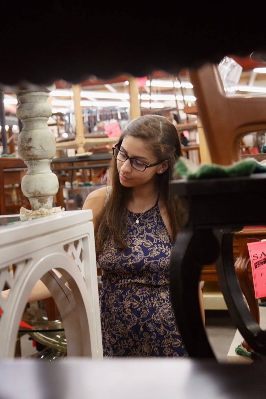 Naughty teen Nina North shows her cuddly natural tits & sexy legs in public