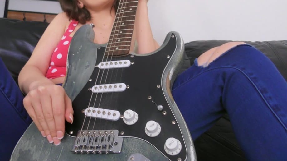Tall babe Jessica Starling gets seduced and fucked by her music teacher