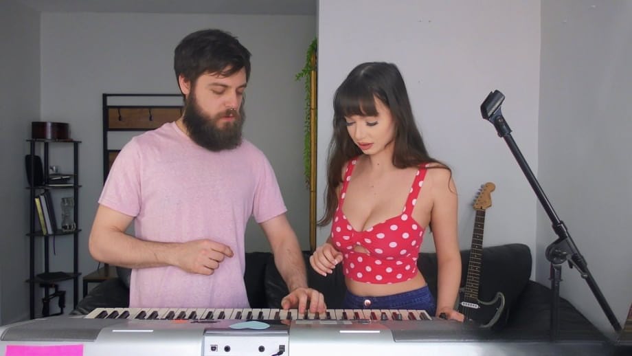 Tall babe Jessica Starling gets seduced and fucked by her music teacher