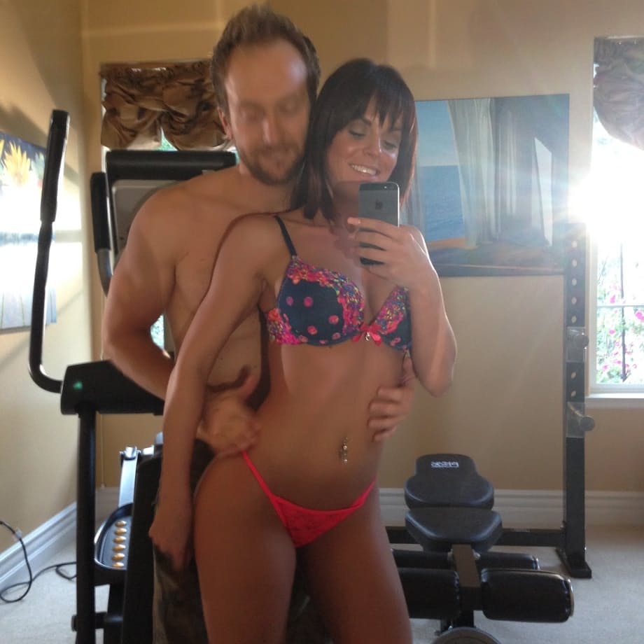 American beauty Rahyndee James struts her junk for Ryan Madison