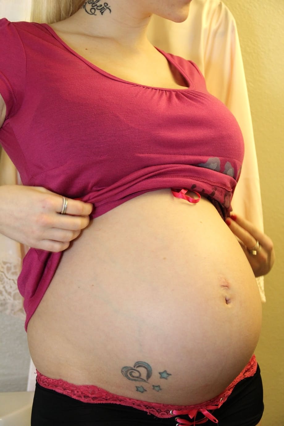 Pregnant blonde with big tits Haley Cummings gets rammed by Ryan Madison
