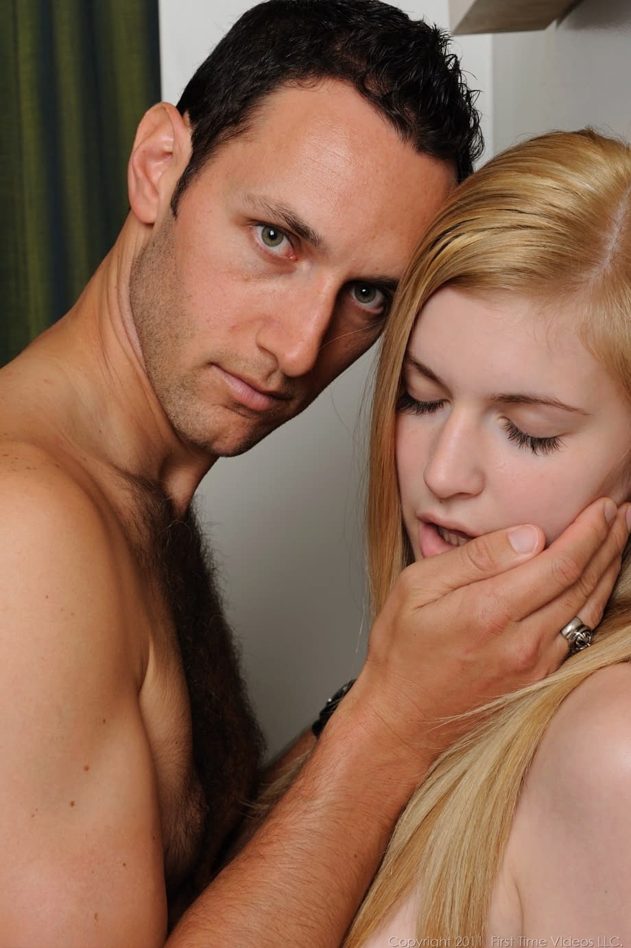 Amateur blonde Danielle enjoys big tit fondling & intense cowgirl cock ride