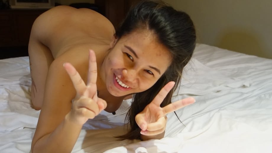 Petite Thai girl fucks a visiting sex tourist from a POV perspective