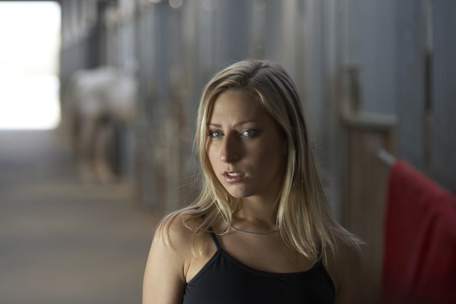 Wild master punishing beautiful Caroline Fox and her roommate in public
