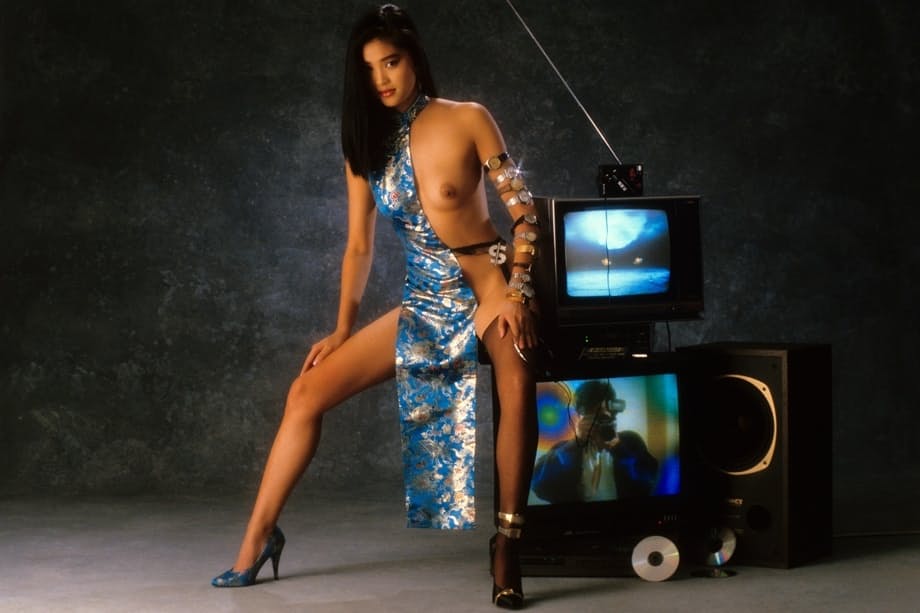 Vintage Playboy hotties reveal their bushy pussies and natural assets