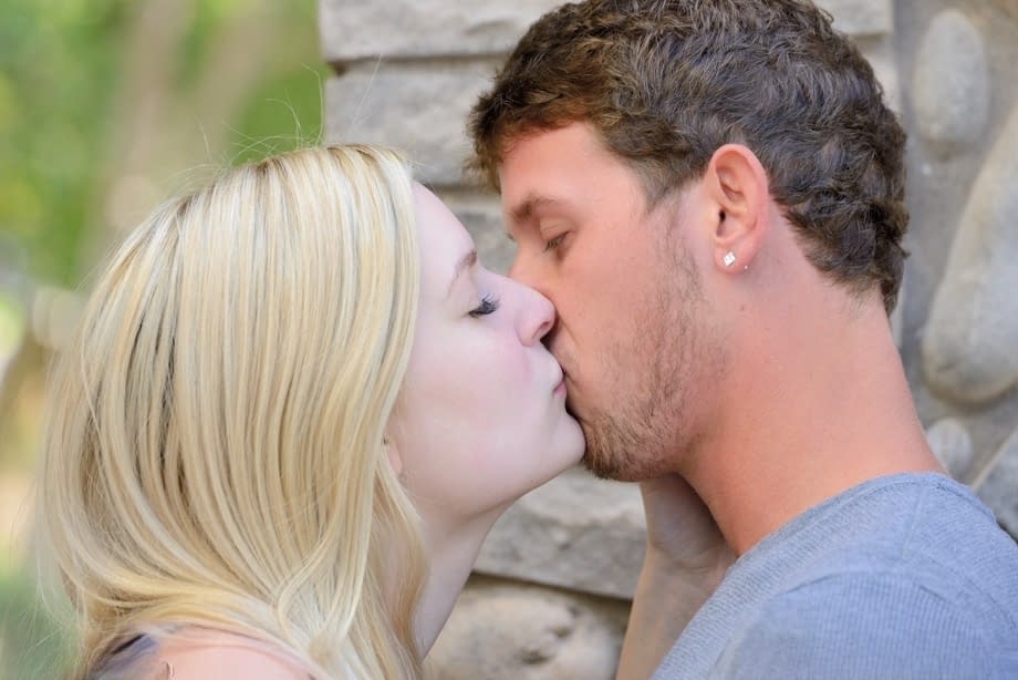 Young couple enjoys fucking in a cozy bedroom as well as in public places