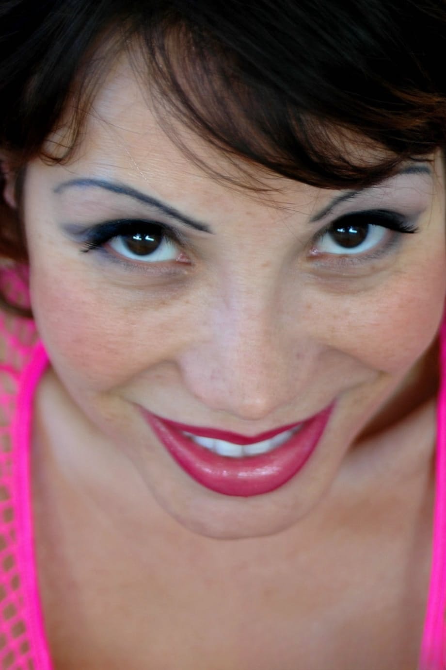 Sexy cougar Ava Devine shows her big ass and gets her throat fucked
