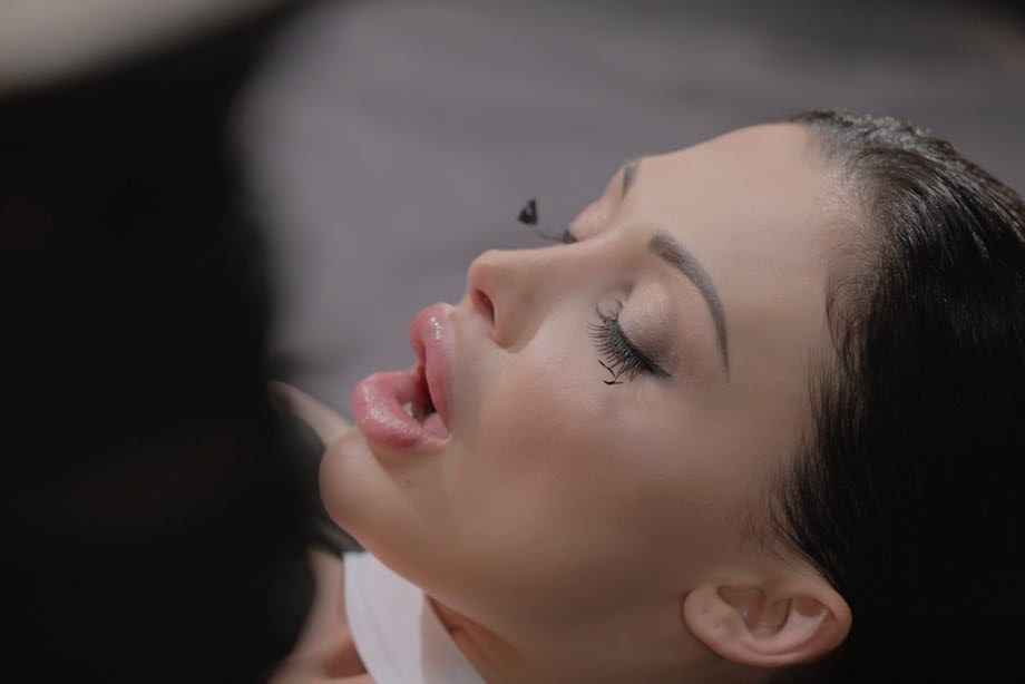 Elegant erotic Aletta Ocean dominates her male sub for hot ass licking