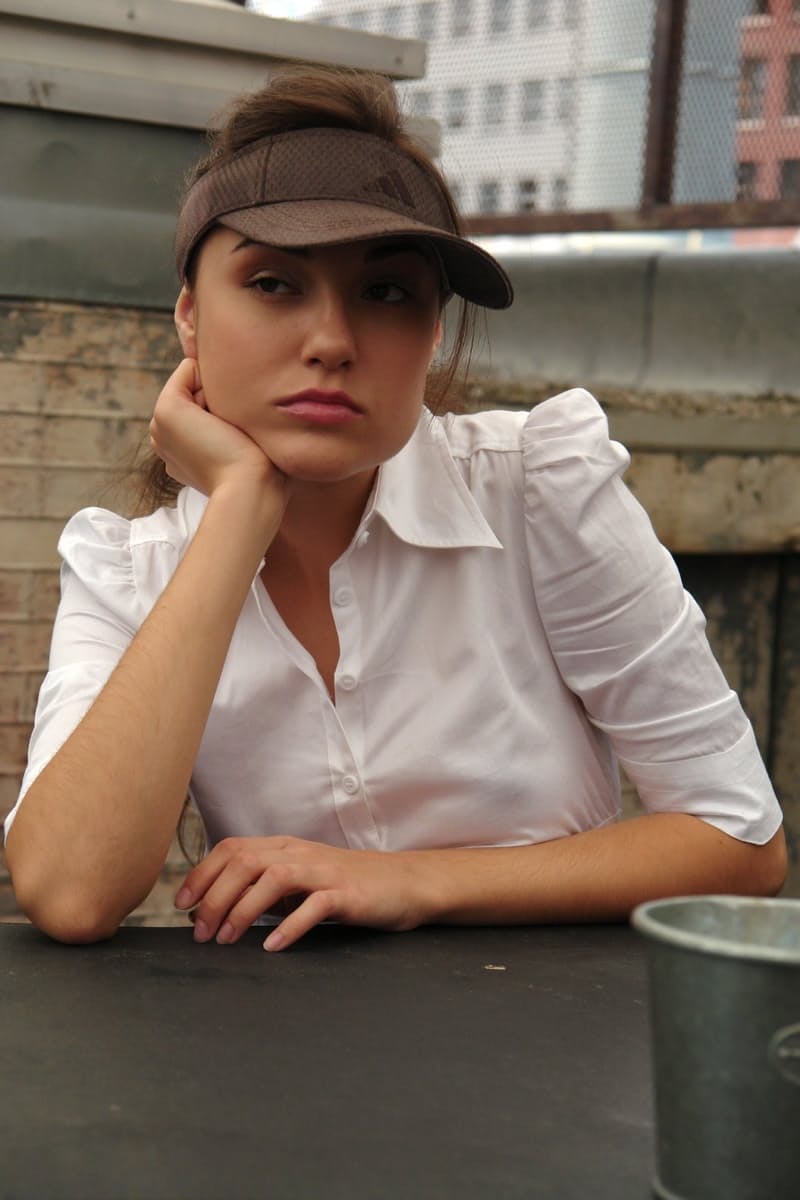 Bored waitress Sasha Grey tries out sex toys in the back room at work