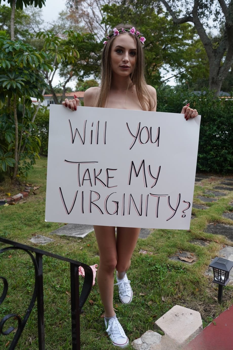 Pretty teen Kyler Quinn sucks and rides daddy's big dick on Valentine's day